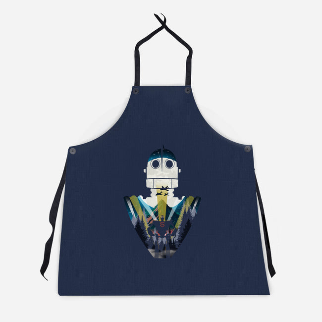 The Gentle Giant-Unisex-Kitchen-Apron-Arinesart