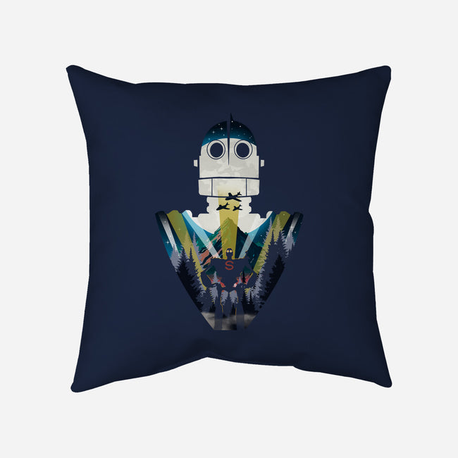 The Gentle Giant-None-Non-Removable Cover w Insert-Throw Pillow-Arinesart