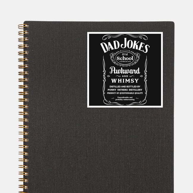 Dad Jokes Distillery-None-Glossy-Sticker-retrodivision