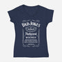 Dad Jokes Distillery-Womens-V-Neck-Tee-retrodivision