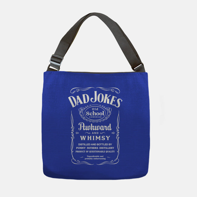 Dad Jokes Distillery-None-Adjustable Tote-Bag-retrodivision