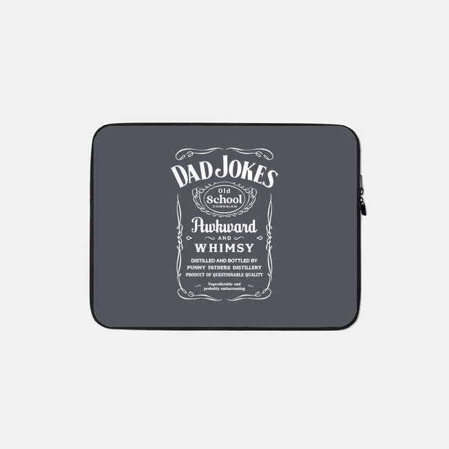 Dad Jokes Distillery-None-Zippered-Laptop Sleeve-retrodivision