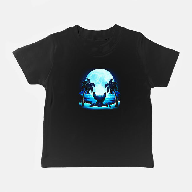 Alien Moon-Baby-Basic-Tee-Vallina84