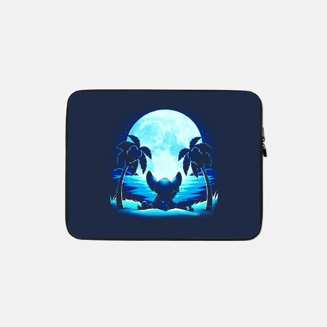 Alien Moon-None-Zippered-Laptop Sleeve-Vallina84