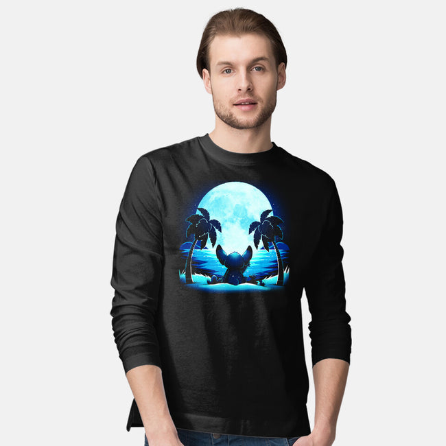 Alien Moon-Mens-Long Sleeved-Tee-Vallina84