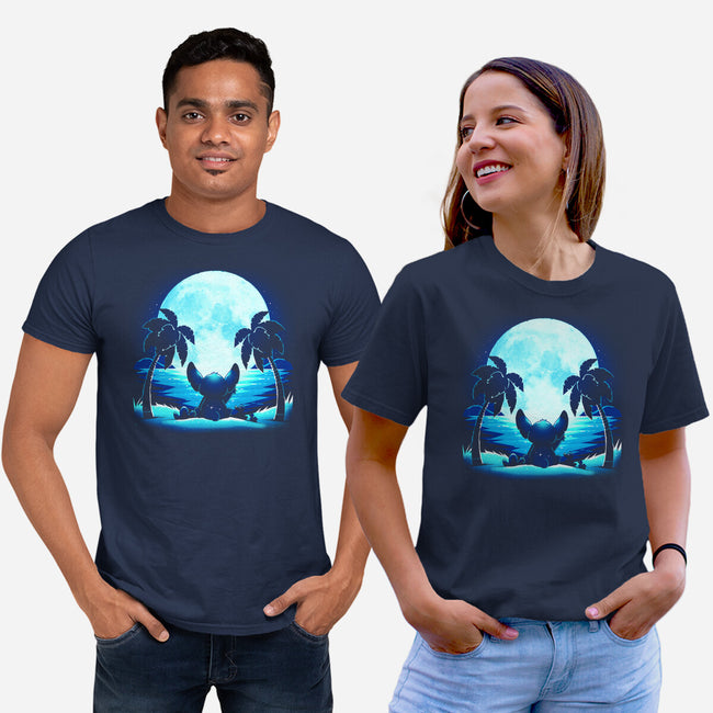 Alien Moon-Unisex-Basic-Tee-Vallina84