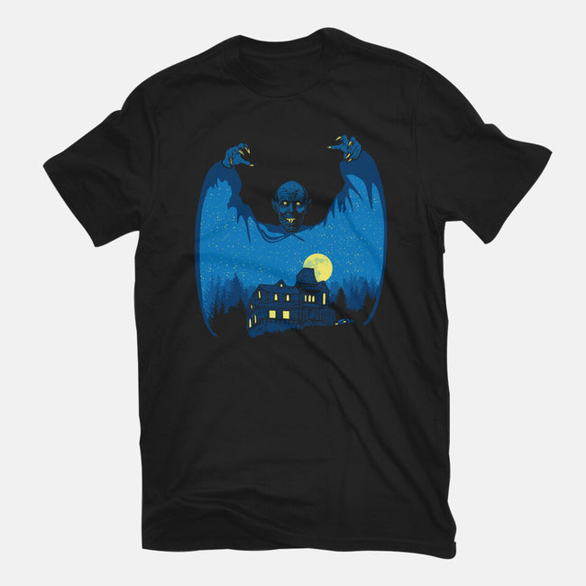 Fright Night-Unisex-Basic-Tee-dalethesk8er