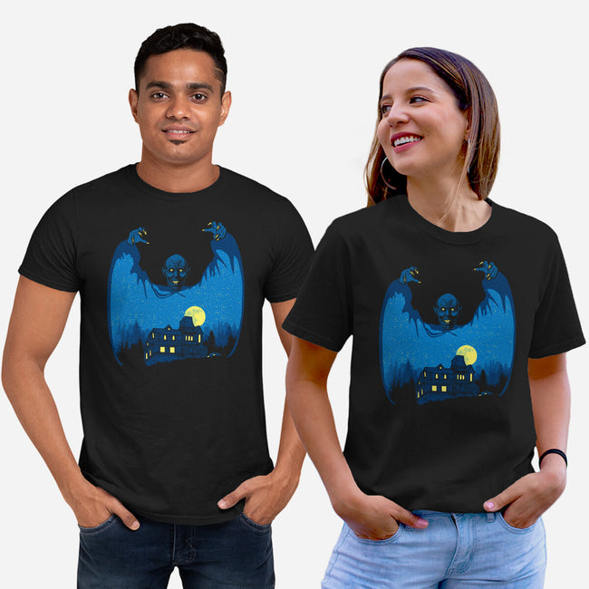 Fright Night-Unisex-Basic-Tee-dalethesk8er