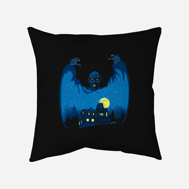 Fright Night-None-Removable Cover-Throw Pillow-dalethesk8er