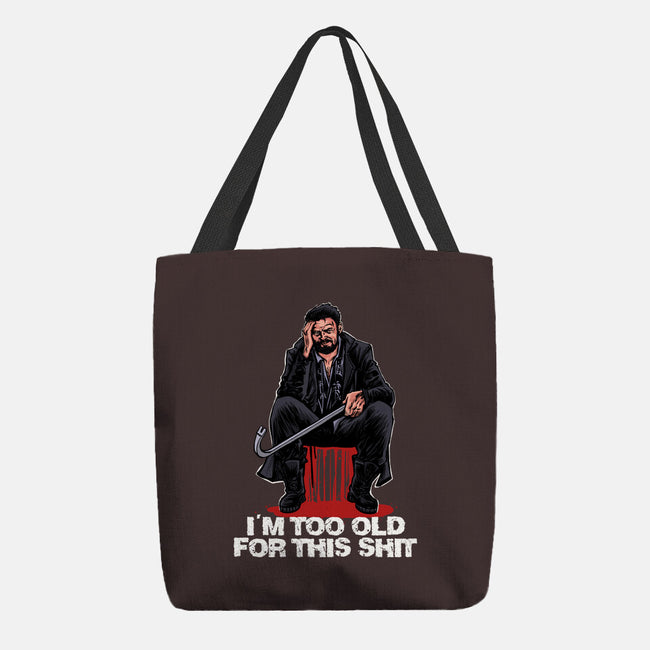 Butcher Is Too Old-None-Basic Tote-Bag-zascanauta