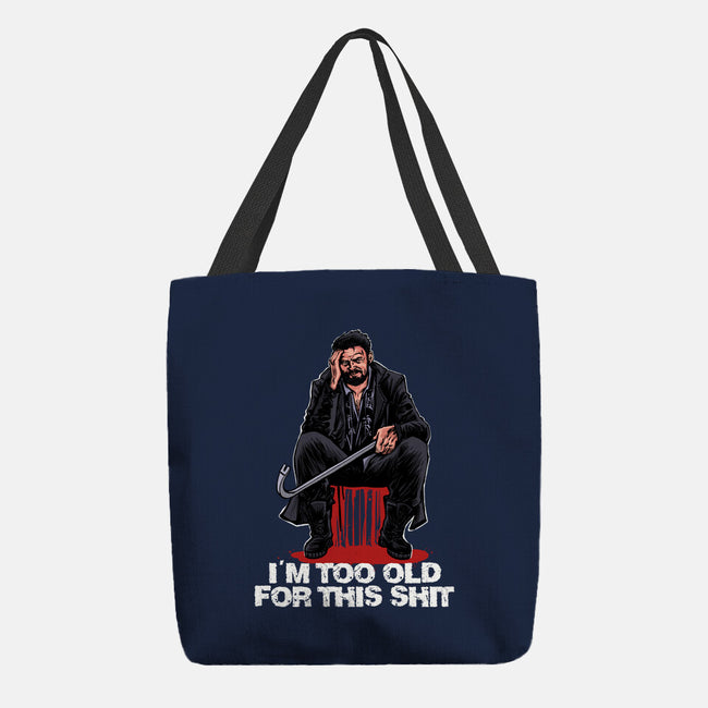 Butcher Is Too Old-None-Basic Tote-Bag-zascanauta