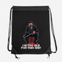 Butcher Is Too Old-None-Drawstring-Bag-zascanauta