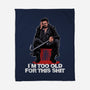 Butcher Is Too Old-None-Fleece-Blanket-zascanauta