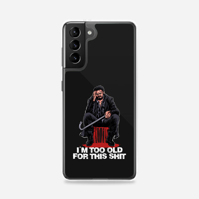 Butcher Is Too Old-Samsung-Snap-Phone Case-zascanauta