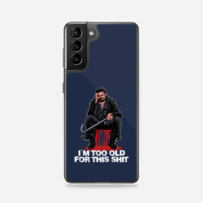 Butcher Is Too Old-Samsung-Snap-Phone Case-zascanauta