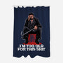 Butcher Is Too Old-None-Polyester-Shower Curtain-zascanauta