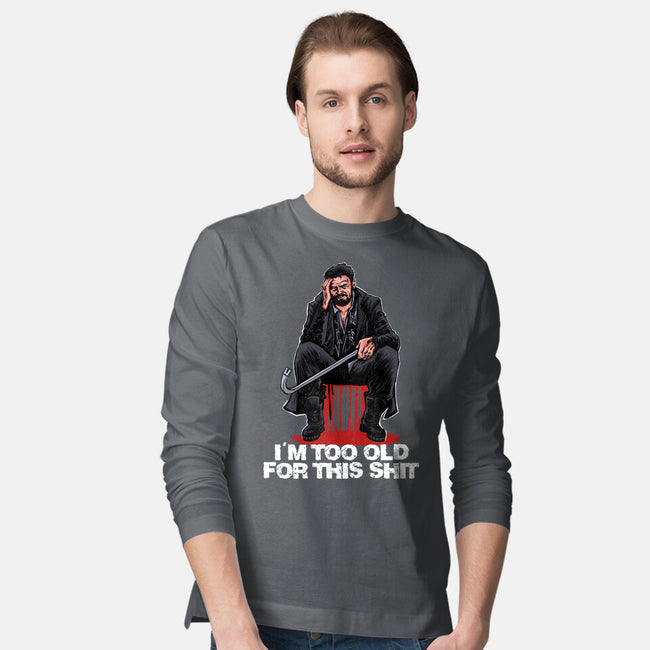 Butcher Is Too Old-Mens-Long Sleeved-Tee-zascanauta