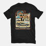 Time Machine Vehicle-Womens-Fitted-Tee-glitchygorilla