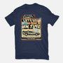 Time Machine Vehicle-Mens-Basic-Tee-glitchygorilla