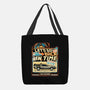 Time Machine Vehicle-None-Basic Tote-Bag-glitchygorilla