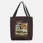 Time Machine Vehicle-None-Basic Tote-Bag-glitchygorilla