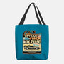 Time Machine Vehicle-None-Basic Tote-Bag-glitchygorilla