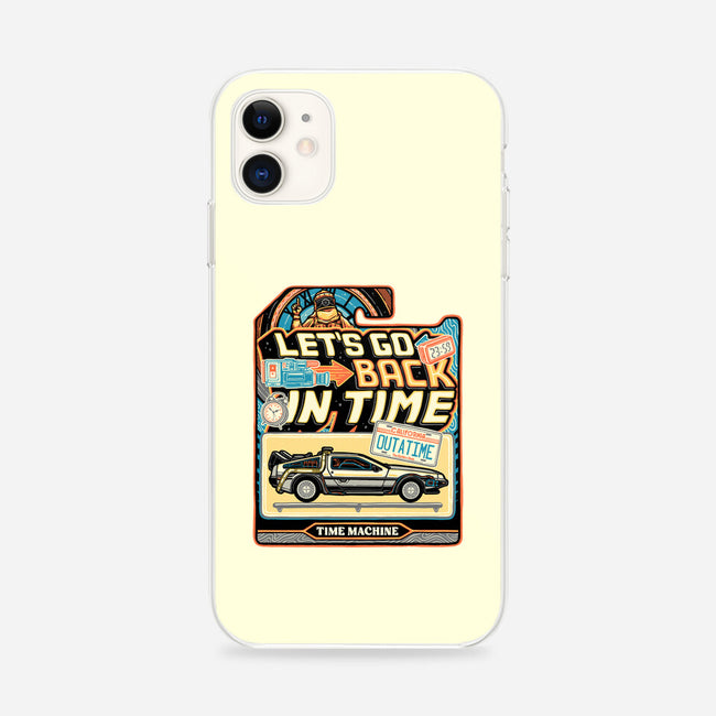 Time Machine Vehicle-iPhone-Snap-Phone Case-glitchygorilla