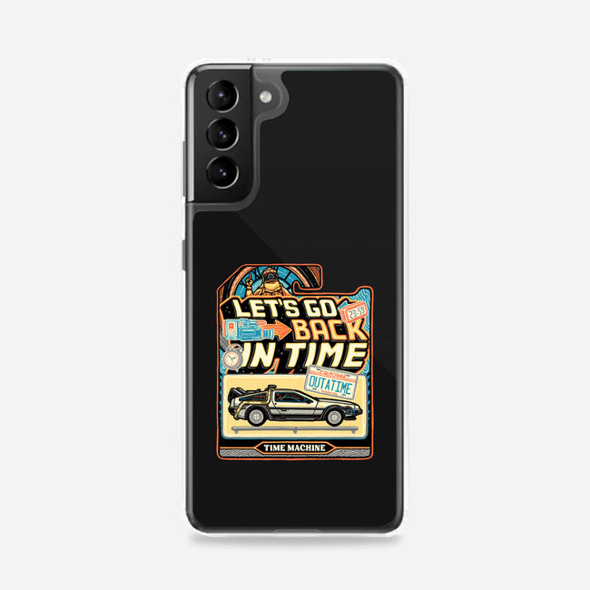 Time Machine Vehicle-Samsung-Snap-Phone Case-glitchygorilla