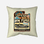 Time Machine Vehicle-None-Non-Removable Cover w Insert-Throw Pillow-glitchygorilla