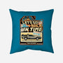 Time Machine Vehicle-None-Non-Removable Cover w Insert-Throw Pillow-glitchygorilla