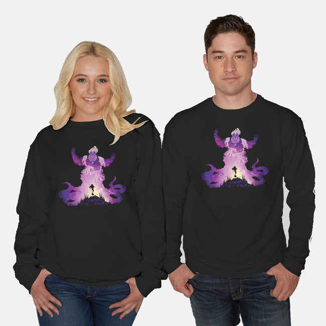 Villainous Spell-Unisex-Crew Neck-Sweatshirt-dalethesk8er