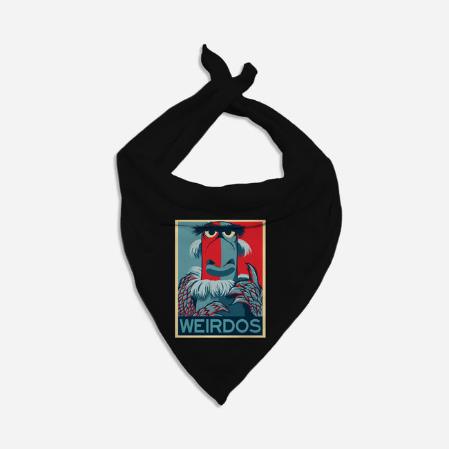 Weirdos-Dog-Bandana-Pet Collar-SeamusAran