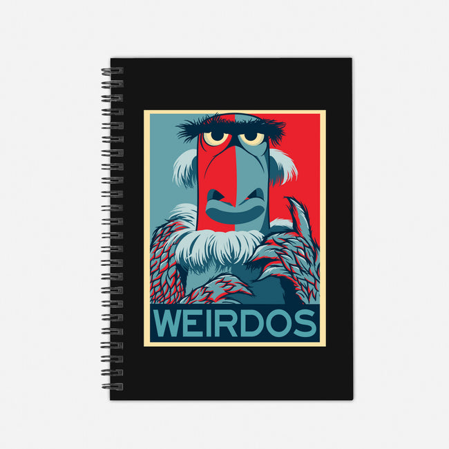 Weirdos-None-Dot Grid-Notebook-SeamusAran