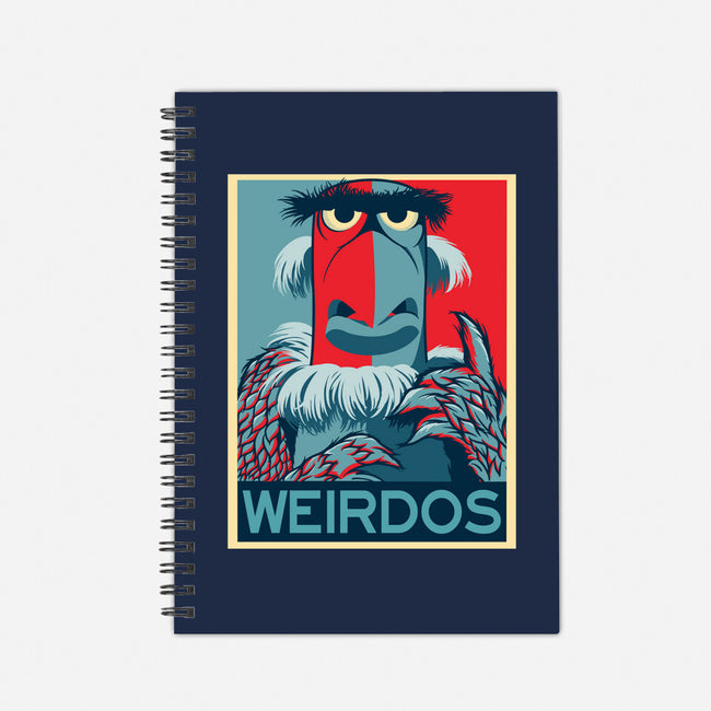 Weirdos-None-Dot Grid-Notebook-SeamusAran