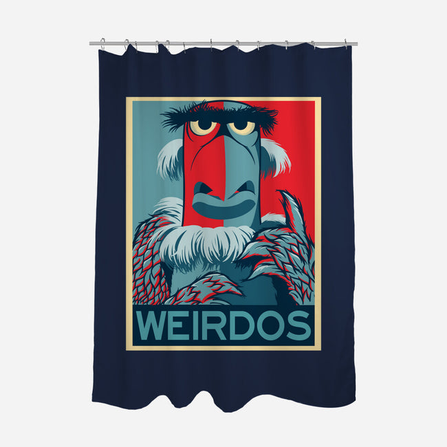 Weirdos-None-Polyester-Shower Curtain-SeamusAran