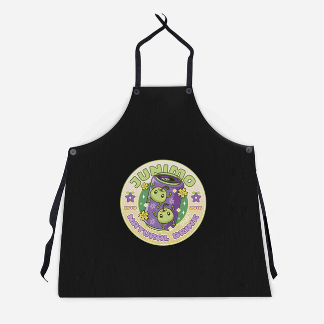 Junimo Natural Drink-Unisex-Kitchen-Apron-LAGELANTEE