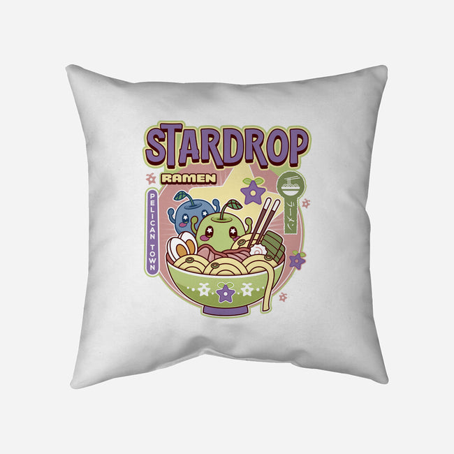 Junimos Ramen-None-Non-Removable Cover w Insert-Throw Pillow-LAGELANTEE