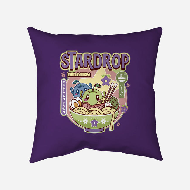 Junimos Ramen-None-Removable Cover-Throw Pillow-LAGELANTEE