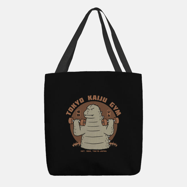 Tokyo Kaiju Gym-None-Basic Tote-Bag-pigboom