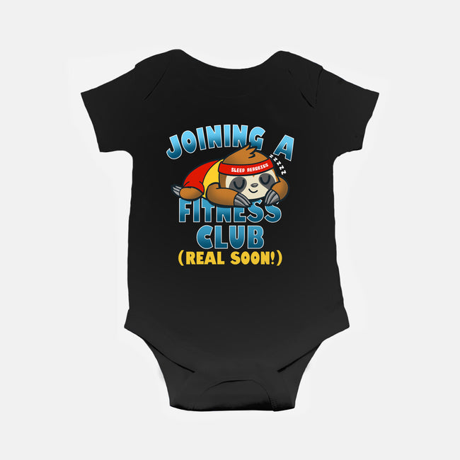 Fitness Sloth-Baby-Basic-Onesie-Boggs Nicolas