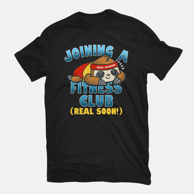 Fitness Sloth-Youth-Basic-Tee-Boggs Nicolas