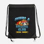 Fitness Sloth-None-Drawstring-Bag-Boggs Nicolas