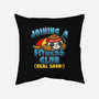 Fitness Sloth-None-Removable Cover-Throw Pillow-Boggs Nicolas