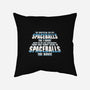 The Unofficial T-Shirt-None-Removable Cover w Insert-Throw Pillow-demonigote