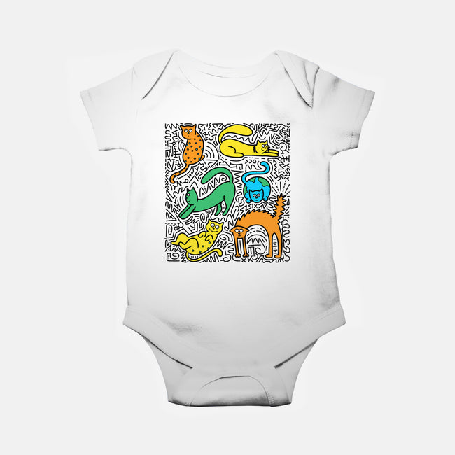 Kitty Haring-Baby-Basic-Onesie-estudiofitas