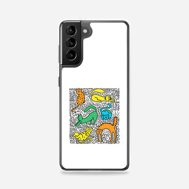 Kitty Haring-Samsung-Snap-Phone Case-estudiofitas