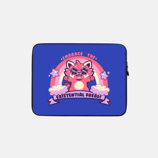 Embrace The Existential Dread-None-Zippered-Laptop Sleeve-TechraNova