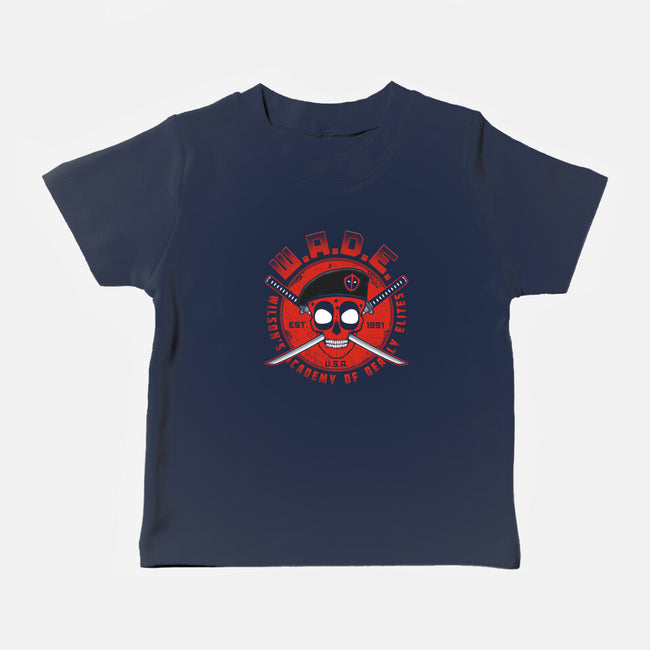 Wade Academy-Baby-Basic-Tee-pigboom