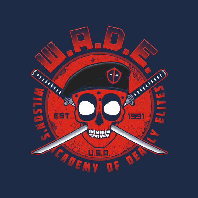 Wade Academy-Womens-V-Neck-Tee-pigboom