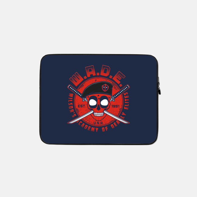 Wade Academy-None-Zippered-Laptop Sleeve-pigboom